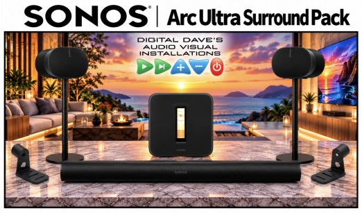 SONOS: ARC ULTRA. BLACK / WHITE SONOS: ARC ULTRA. BLACK / WHITE